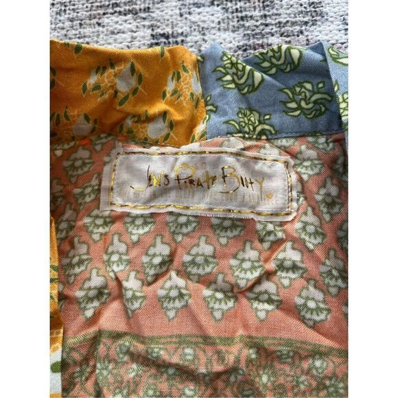 NWOT JEN'S PIRATE BOOTY WOMEN'S DAYDREAM MANON MULTICOLORED KIMONO - Picture 7 of 12